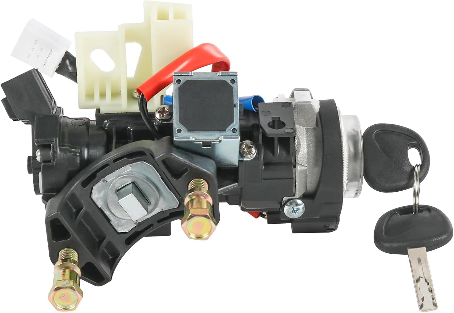 81910-M7110 Ignition Lock Switch Assembly Compatible with 2019-2021 KIA Forte 2021-2023 Seltos 2020-2022 Soul Ignition Lock Housing Cylinder Replace#81910M7110 81900-M7E00, 81905-M7140