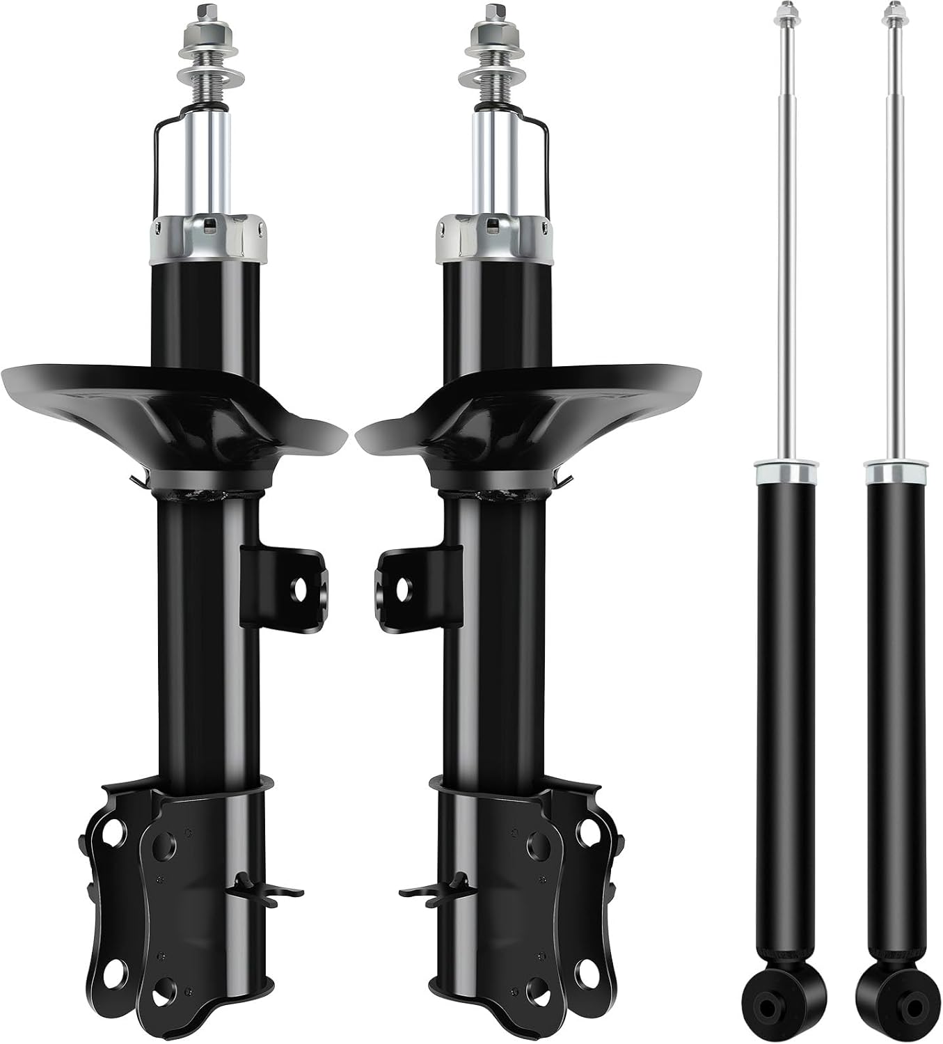 Shocks and Struts Front and Rear,OCPTY Shock Absorbers for Chevy Fits 2004-2011 for Chevy Aveo,06-09 for Chevy Aveo5,09 10 for Pontiac G3,05-08 for Pontiac Wave Suspension Kits 333418 (Pack of 4)
