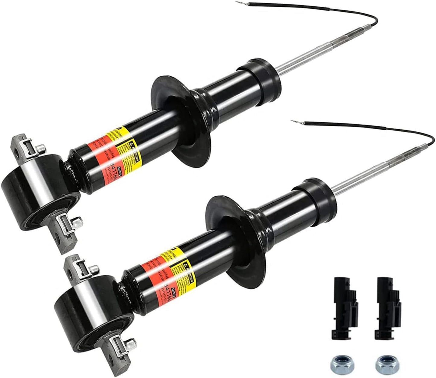 84176631 84176675 4PCS Front & Rear Shocks Struts Assembly Magnetic Ride Control Suspension Compatible with Cadillac Escalade fits for Chevy Tahoe Suburban fits for GMC Yukon XL 2015-2020