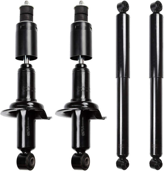 Set of 4 Front Rear Shocks,ROADFAR Shock Absorbers Set Fit for 2004 2005 2006 2007 2008 2009 2010 2011 2012 2013 2014 for Nissan Titan Struts