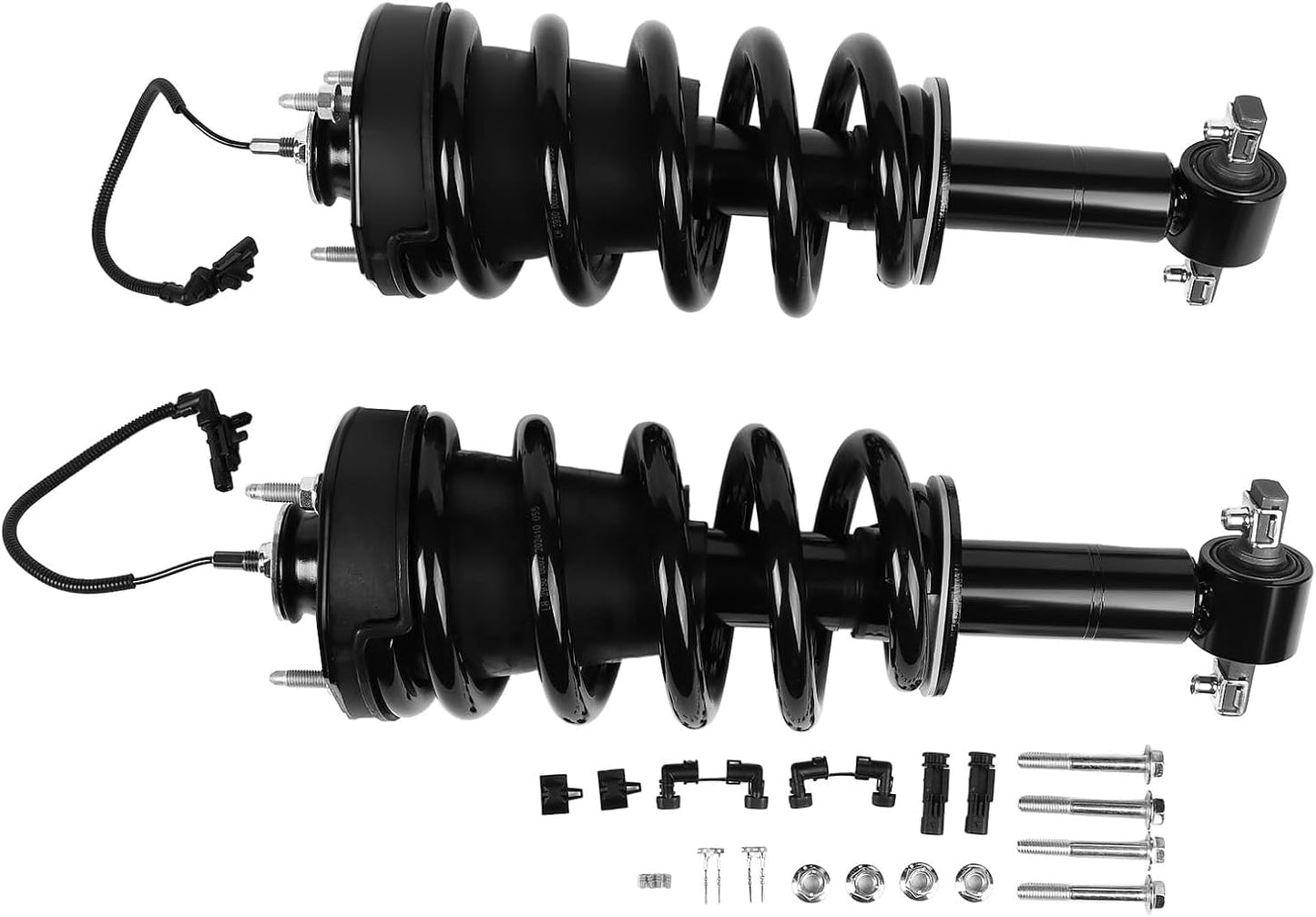 2pcs Front Air Suspension Shock Struts Compatible with Porsche Panamera 2010-2013 3.0L 3.6L 4.8L Replaces 97034305207