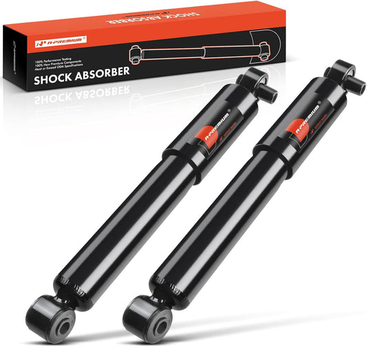 A-Premium Rear Suspension Shock Strut Absorbers Compatible with Kia Soul 2010 2011 2012 2013 2-PC Set