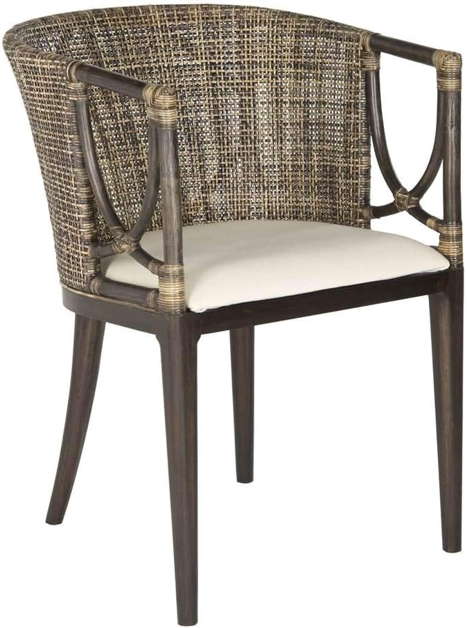 Safavieh Home Collection Beningo and Arm Chair, Brown/Black