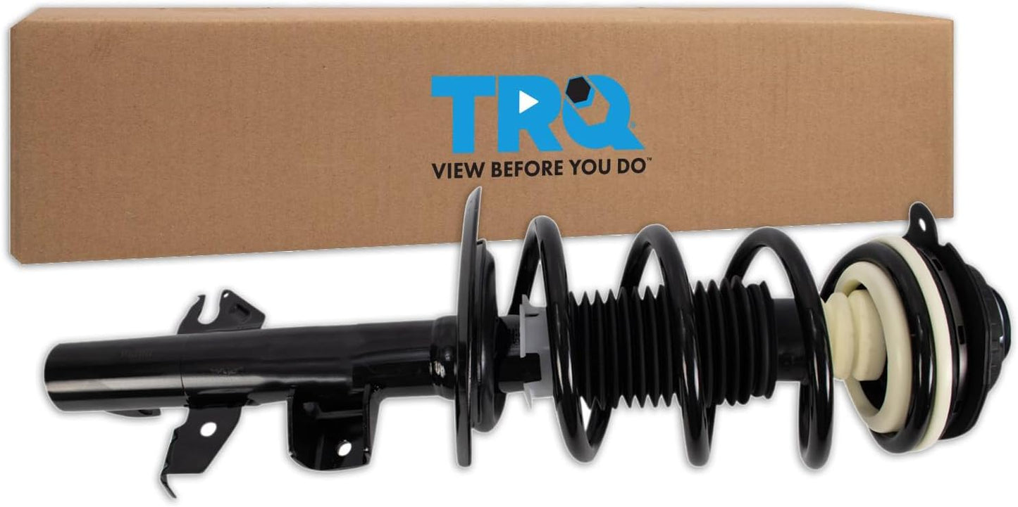 TRQ Front Left Complete Strut & Coil Spring Assembly Drivers Side Compatible with 2011-2017 Honda Odyssey