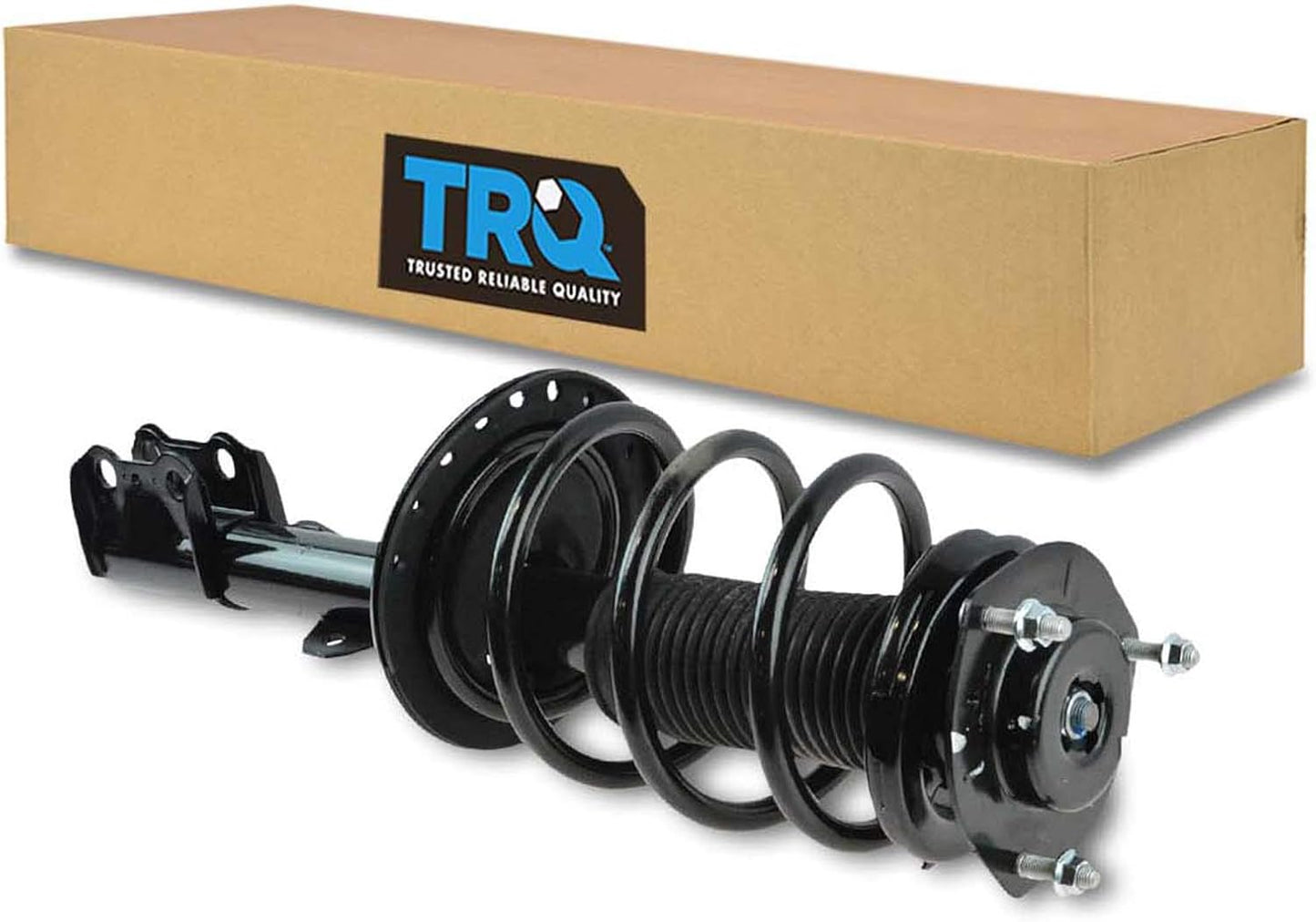 TRQ Front Left Complete Strut & Coil Spring Assembly Drivers Side Compatible with 2011-2017 Honda Odyssey