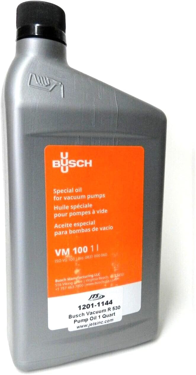 Busch Pump Oil 1 Quart Busch Vacuums Pumps Busch R-530 VM100