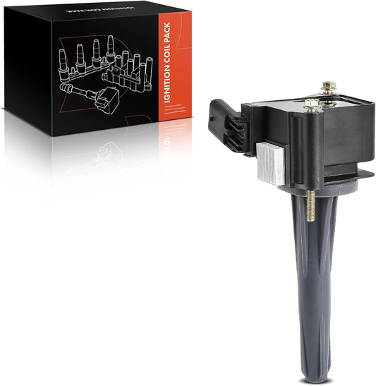 A-Premium Engine Ignition Coil Pack Compatible with Chevrolet Silverado 1500 2019-2020 & GMC Sierra 1500 2020-2021 & Cadillac CT4 2020-2021, 2.7L, Replace# 12698943