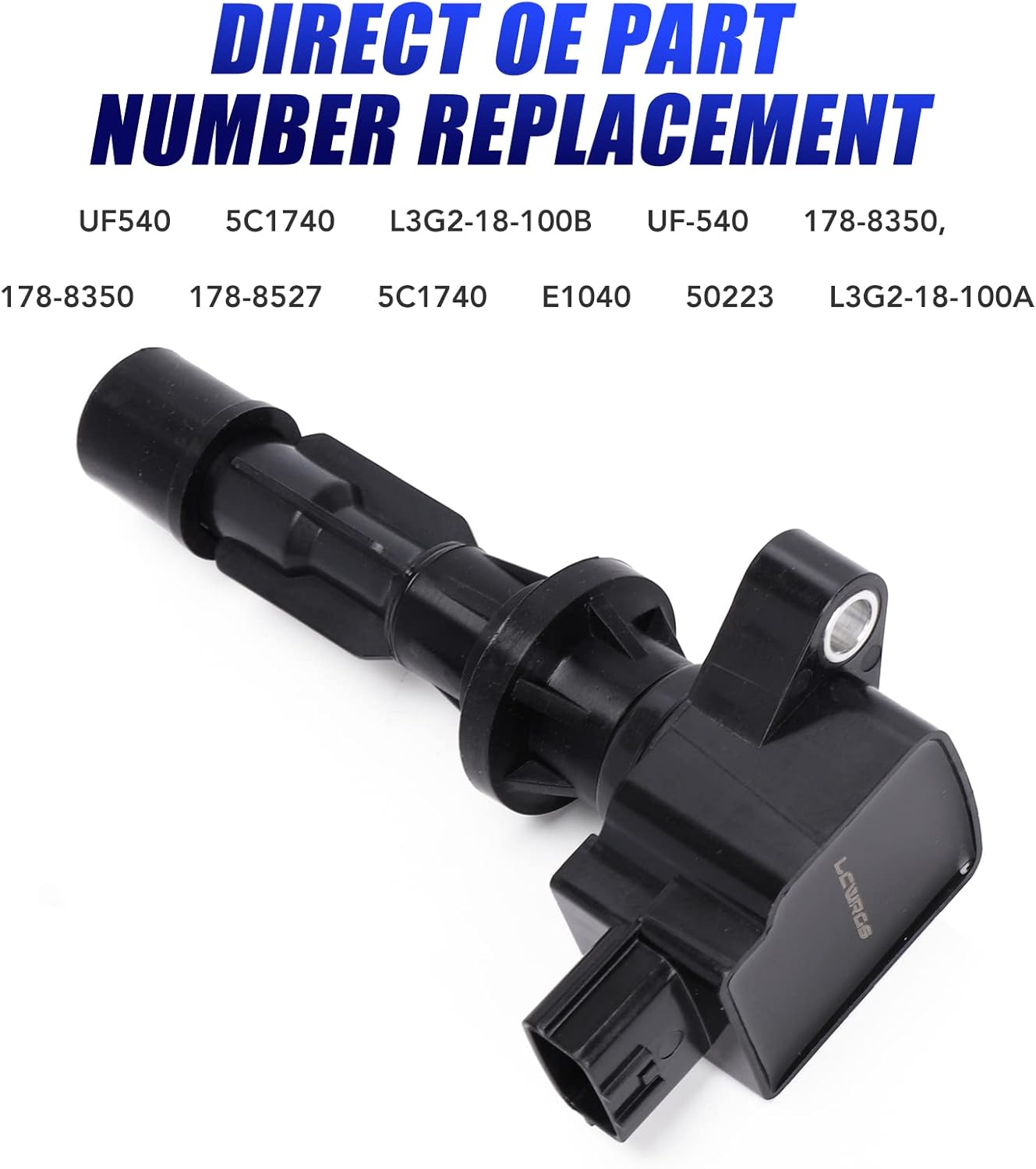 Set of 4 Ignition Coil Pack and Spark Plugs Fits for 2006 2007 2008 2009 2010 2011 2012 2013 Mazda 3 6 CX-7 CX7 MX-5 Miata Mazda3 Mazda6 2.0 2.3 Spark Plugs and Coils Replaces# UF540