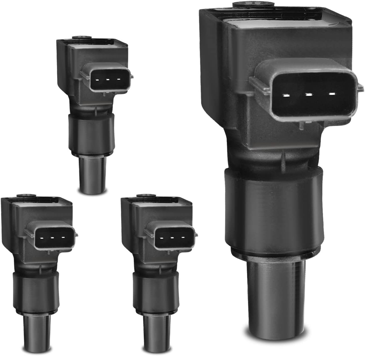 A-Premium Engine Ignition Coil Pack Compatible with Mazda RX-8 R2 1.3L 2004-2011, 4-PC Set