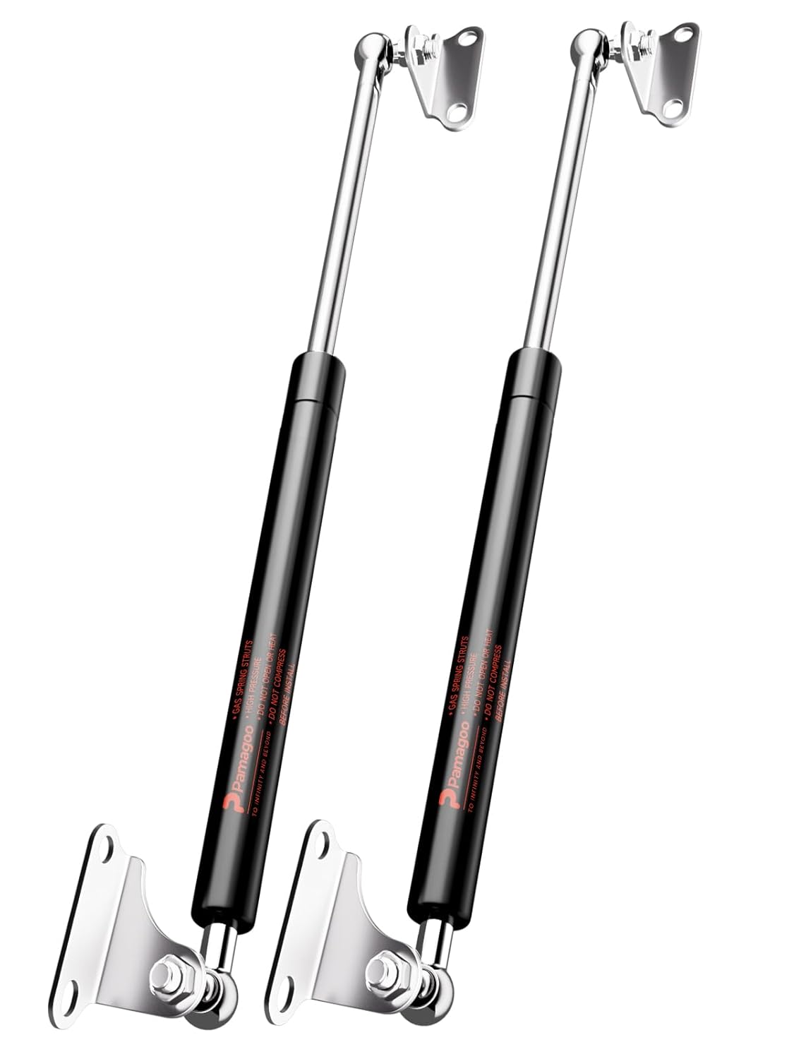 36 Inch 120 Lb(96-132lbs) 534N Gas Struts for Heavy Lid, Rv Storage Bed Lift Heavy Duty Shock，36'' Spring Kit with Mounting Brackets, 2pack