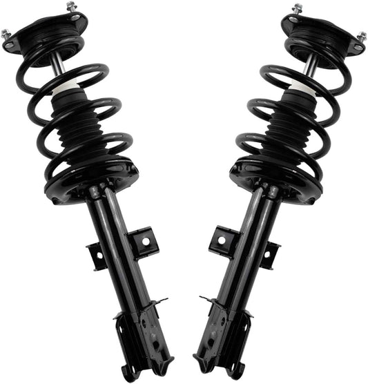 AutoShack Front Complete Strut & Coil Spring | Replacement for 2010-2012 Hyundai Santa Fe | 2-PC