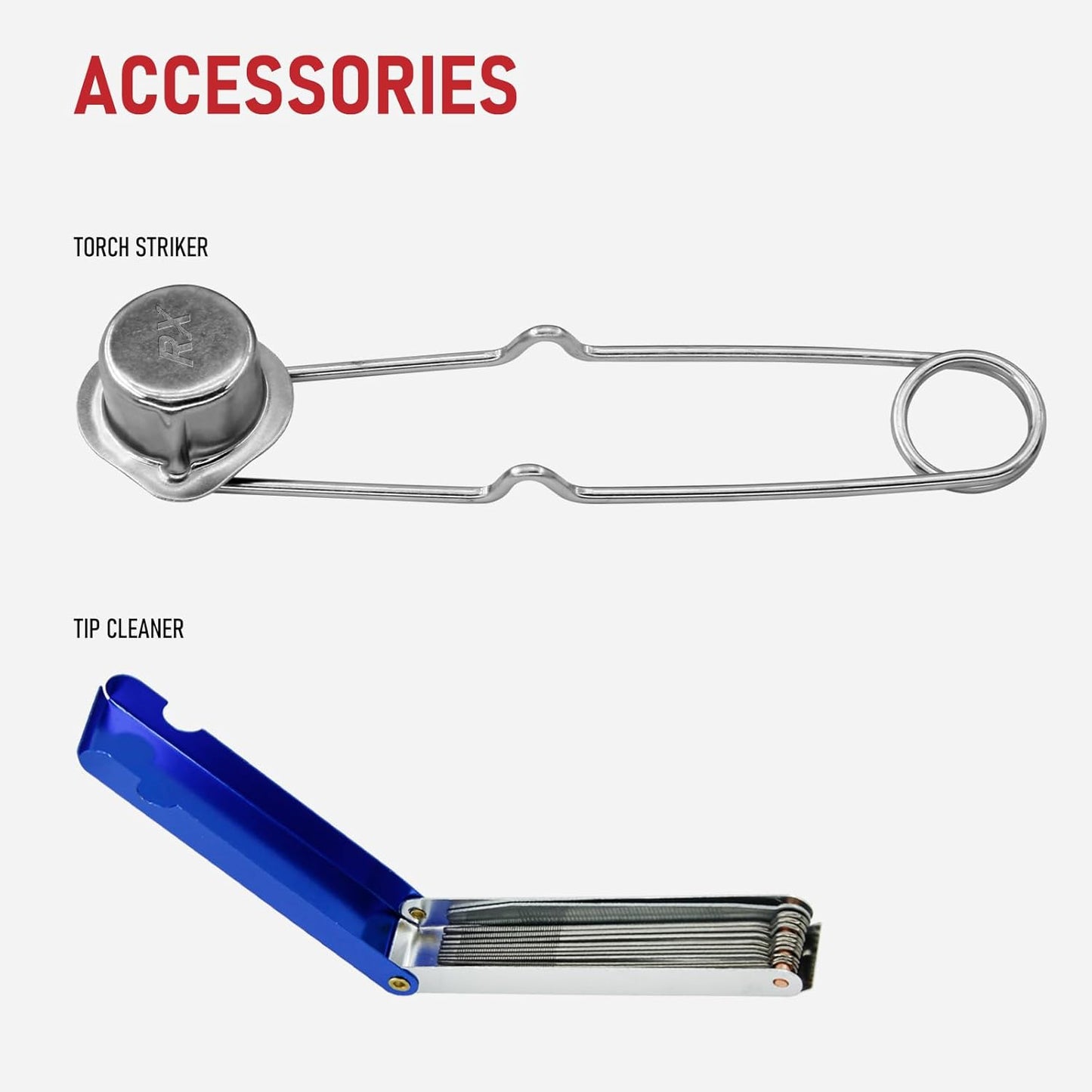 RX WELD Medium Oxygen & Acetylene Torch Kit – 12 Pcs Welding Cutting Torch Kit, with Check Valves