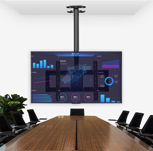 tv mounting Bracket Adjustable Ceiling TV Mount Bracket, TV Lift, Fits 37-85inch TVs, Max 600x400mm, Load Capacity Up to 80kg tv Stand Mount