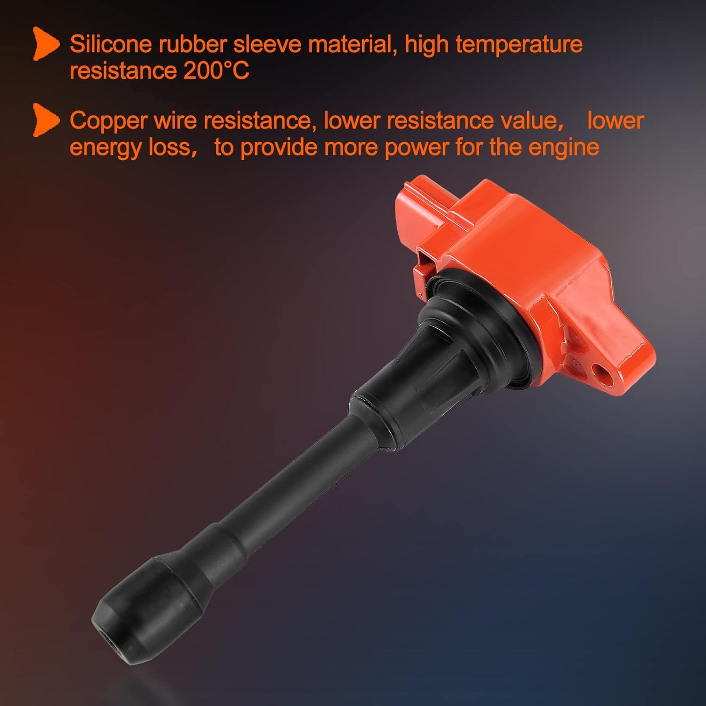 Set of 4 Ignition Coil Pack UF549 Compatible with Nissan Altima Sentra Cube Pathfinder NV200 Versa Rogue Infiniti FX50 M56 QX60 QX70