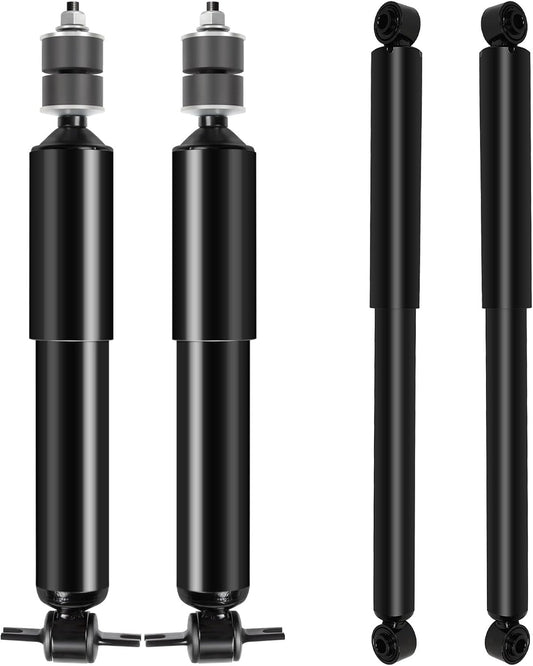 4x Front Rear Shocks Struts for Ram (RWD), OCPTY Shock Absorbers Fit 2009-2010 for Dodge Ram 1500 | 2019 2020 2021 for Ram for 1500 Classic | 2011-2018 for Ram for 1500 349110 911300 344385 37164