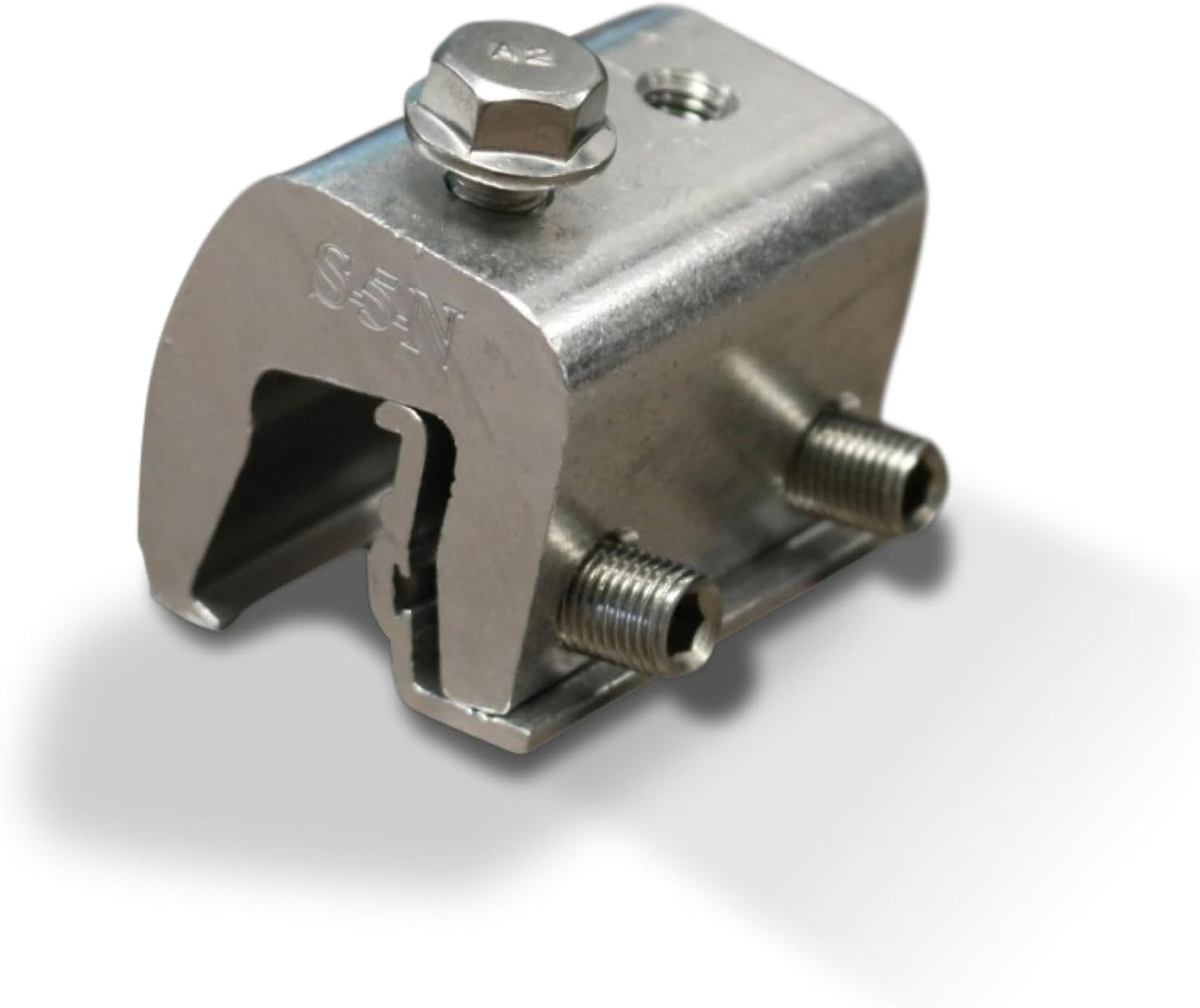 S5N Roof Clamp, 5-Pack for Standing Seam Metal Roof Clamps, Ideal for Heat Cable, Heat Tape, Solar Panel, Snow Guard Attachment, Made in USA