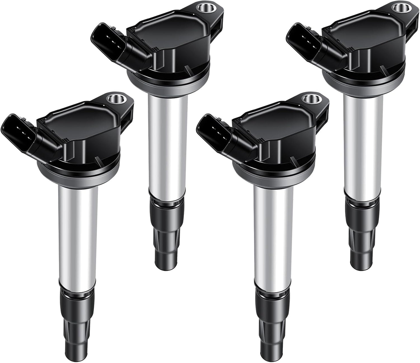 Set of 4 Ignition Coil Pack UF596 Compatible with Toyota Corolla Matrix 1.8L 2009-2017, Compatible with Scion iM 2016, xD 2008-2014 L4 1.8L