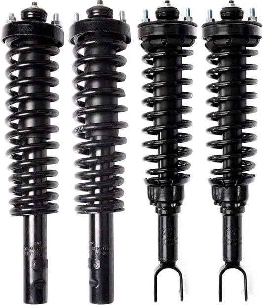 171291R 171291L 171292 Front and Rear Struts Fit for 1996-2000 for Honda Civic Complete Strut Spring Assemblies Shock Absorbers 4PCS