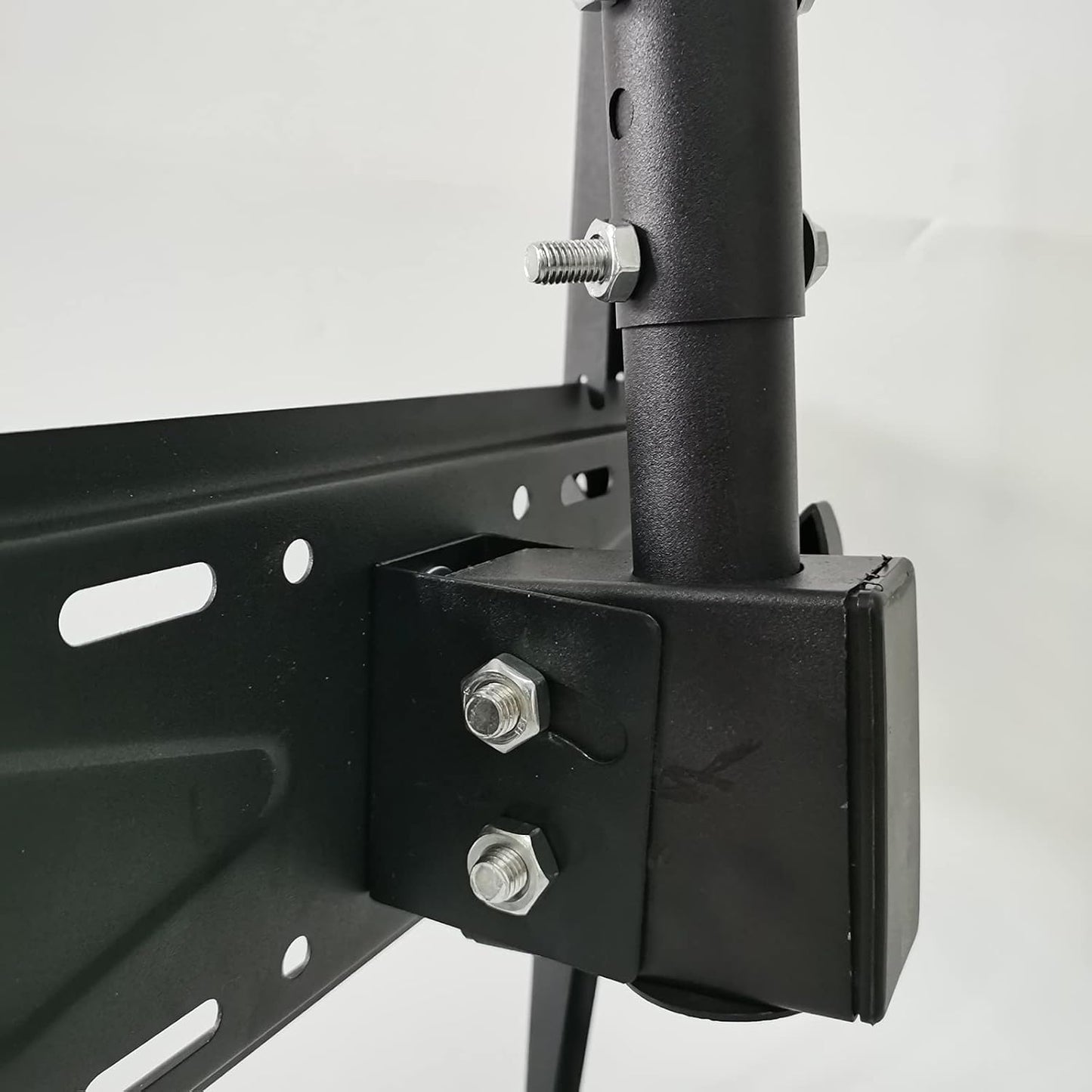 Table Top TV Stand,tv Wall Mount Ceiling TV Mount for 26-55 Inch Flat and Curved TVs Up to 40kg, 360° Swivel and Tilt Ceiling