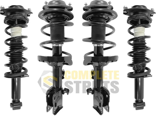COMPLETESTRUTS - Front & Rear Quick Complete Strut Assemblies with Coil Springs Replacement for 2015-2017 Subaru Legacy - Set of 4