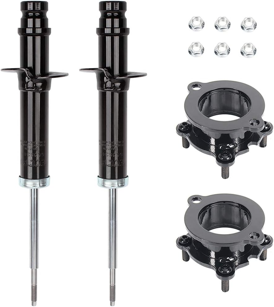 SCITOO 2 inch Front,Front Struts Shock Absorber kit Leveling Lift Kit fit for 02-09 for Chevrolet Trailblazer | 02-09 for GMC Envoy Forged Strut Spacers