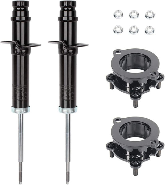SCITOO 2 inch Front,Front Struts Shock Absorber kit Leveling Lift Kit fit for 02-09 for Chevrolet Trailblazer | 02-09 for GMC Envoy Forged Strut Spacers