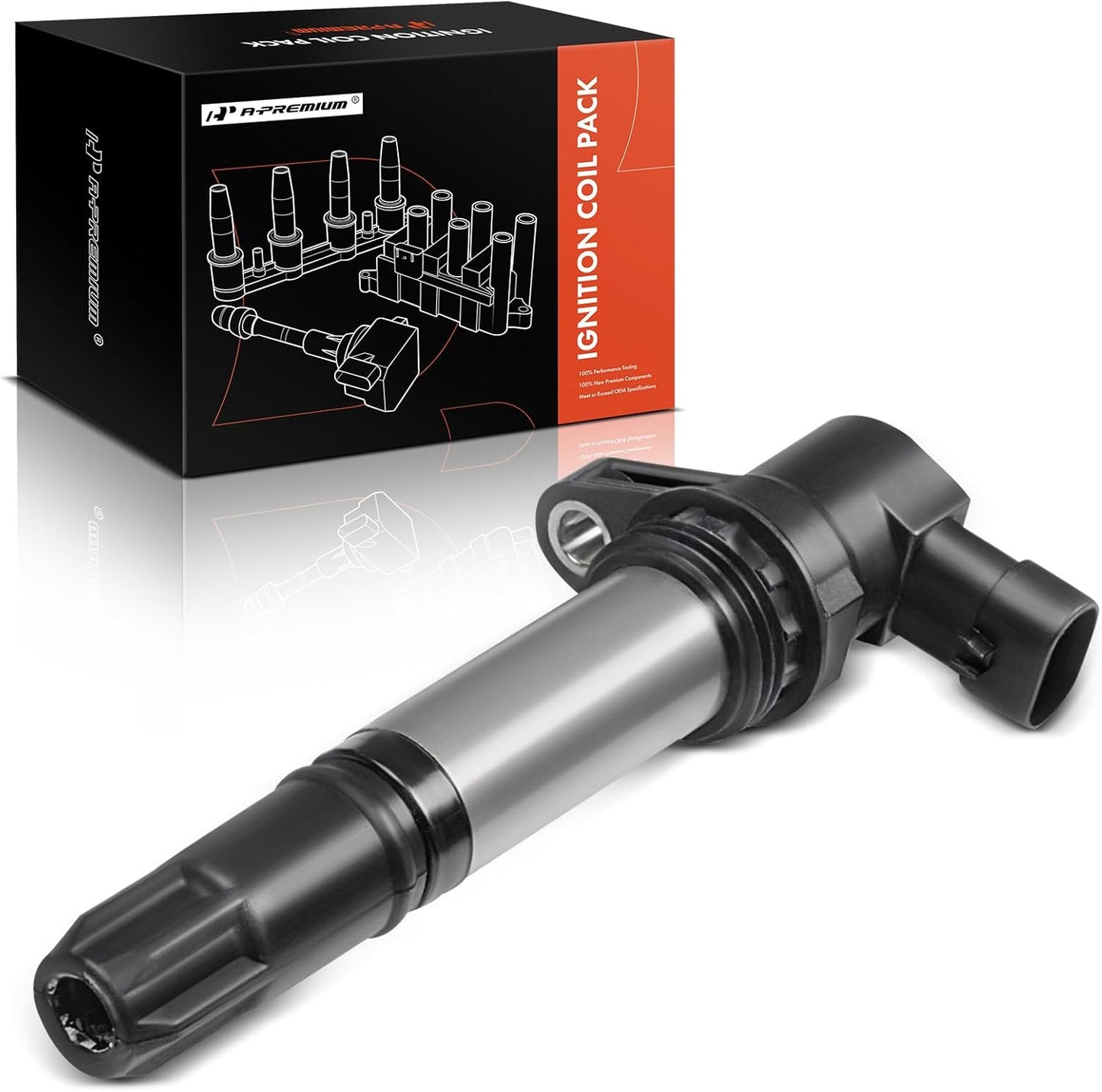 A-Premium Engine Ignition Coil Pack Compatible with Land Rover Freelander 2002-2006 2.5L Cylinder 2 4 6 3-PC Set