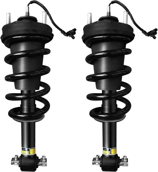 2PCS Front Shock Absorber Struts Assembly Air Suspension Compatilbe for 2015-2020 Cadillac Escalade Chevy Tahoe Suburban Silverado GMC Sierra 1500 Yukon XL 84176631