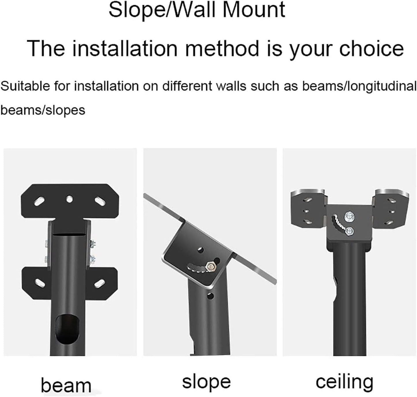 TV Wall Bracket Adjustable Ceiling TV Mount Bracket, Telescoping Ceiling TV Lift, Tilt and Rotatable TV Stand, Fits 39-90inch TVs, for 26-70 inch TVs
