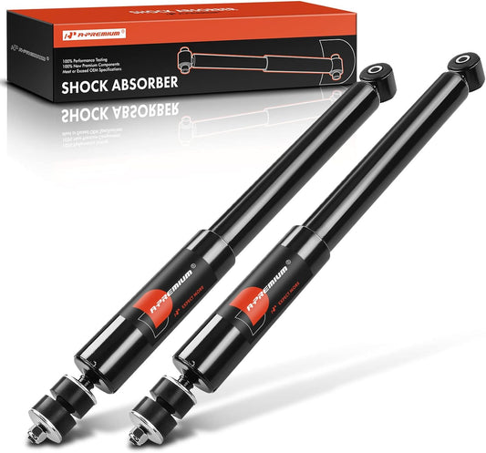 A-Premium Rear Pair (2) Shock Strut Absorbers Compatible with Nissan Sentra 2014 2015 2016 2017 2018 2019, Driver and Passenger Side