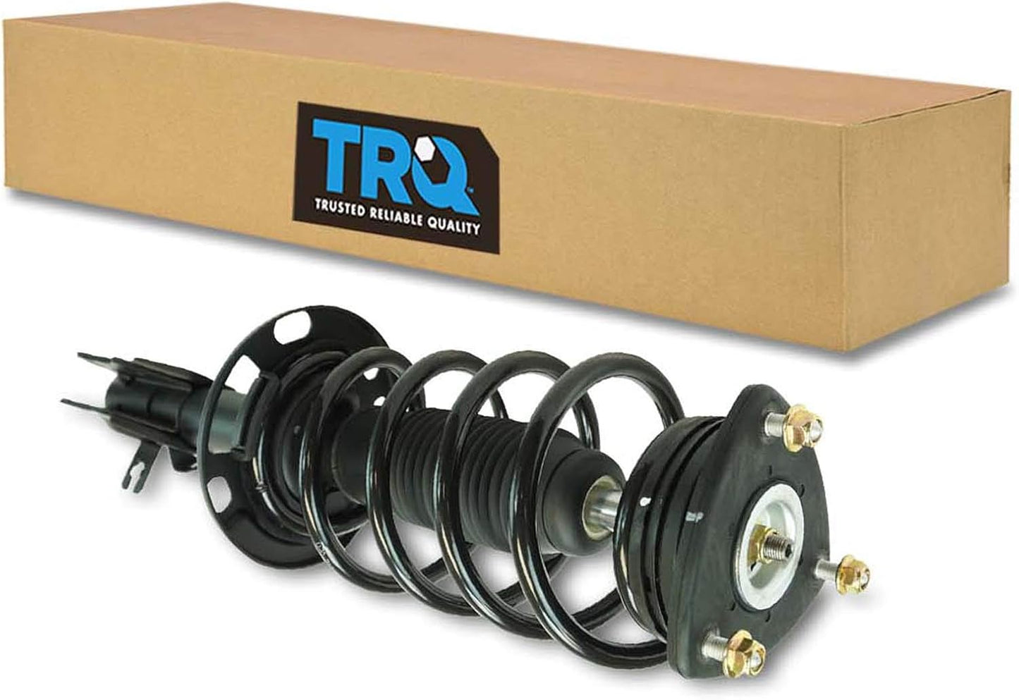 TRQ Front Left Complete Strut & Coil Spring Assembly Drivers Side Compatible with 2011-2017 Honda Odyssey