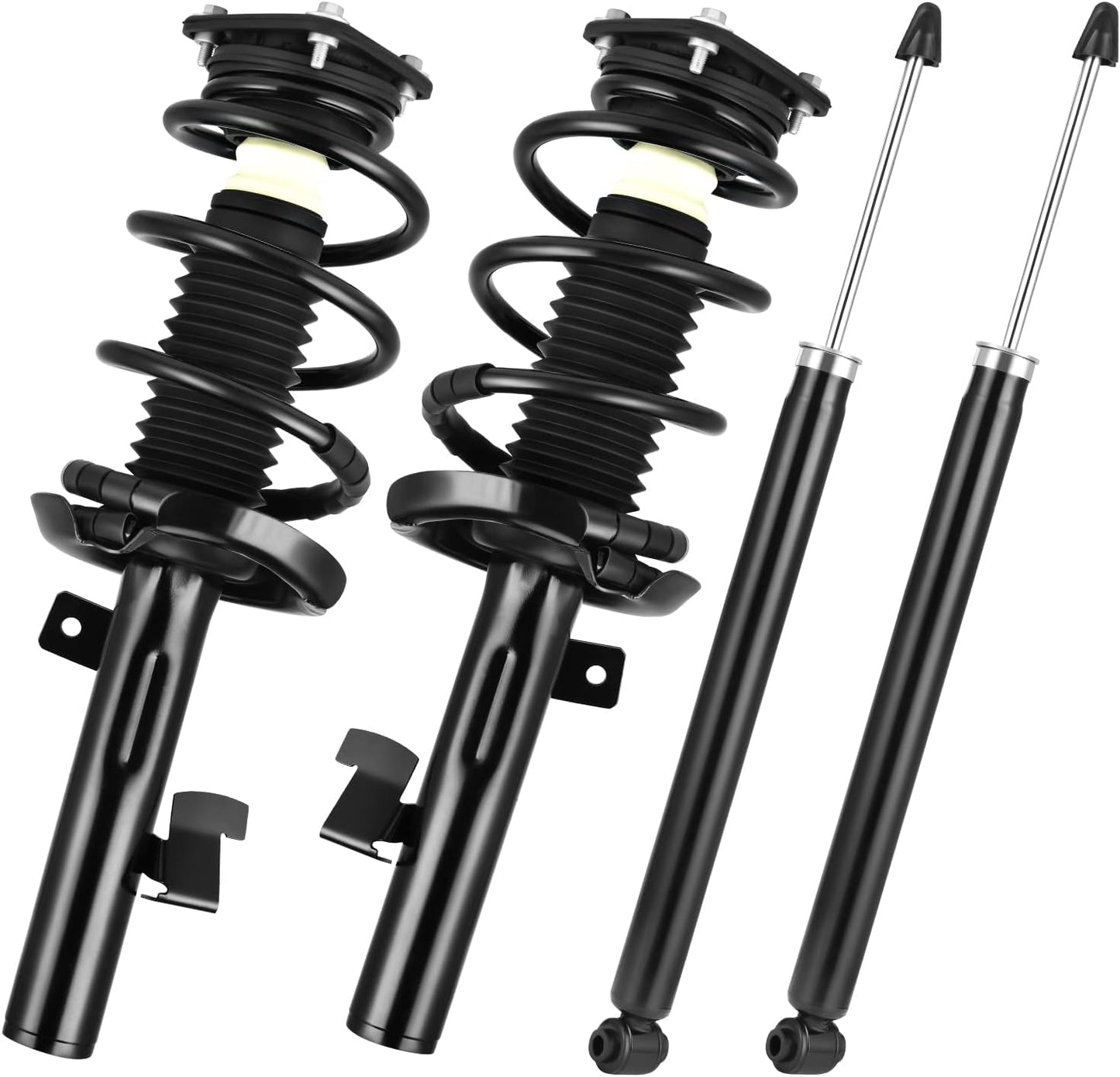 YITAMOTOR Front Complete strut Quick Struts Rear Shocks Assembly Compatible with 2014-2019 Sentra