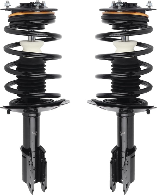 Autoround pair 171661 Front Complete Shock Absorber Assembly Compatible with Chevy Impala 2000-2005/ Monte Carlo 00-07, Buick Regal 97-04/LaCrosse 05-09/Century 97-05, Pontiac Grand Prix 97-03