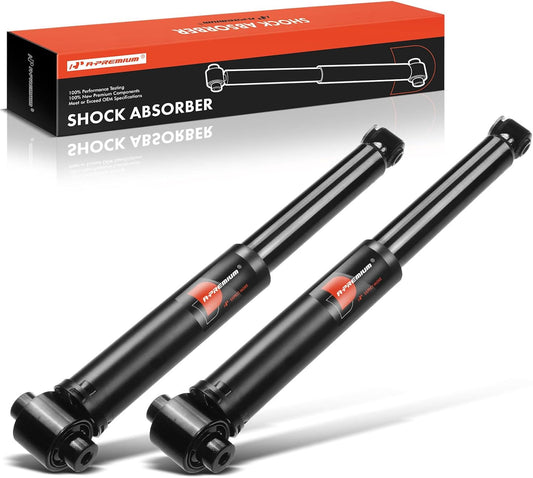 A-Premium Rear Pair (2) Struts Shock Absorber Compatible with Nissan Sentra 2007 2008 2009 2010 2011 2012, Driver and Passenger Side