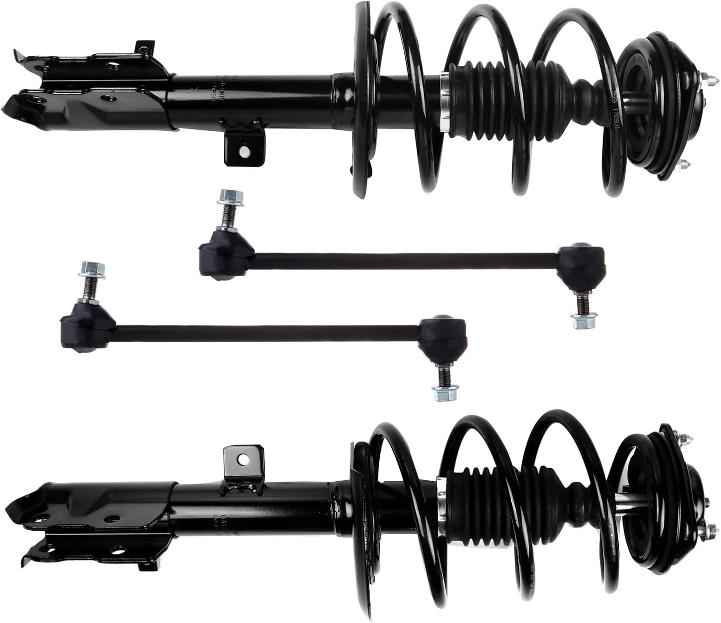 SCITOO Front shock absorber for Dodge Caliber for Jeep Compass for Jeep Patriot Front Strut Sway Bar Links 4 pck,2007-2012 for Dodge Caliber 2007-2010 for Jeep Compass for Jeep Patriot shock absorber