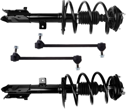 SCITOO Front shock absorber for Dodge Caliber for Jeep Compass for Jeep Patriot Front Strut Sway Bar Links 4 pck,2007-2012 for Dodge Caliber 2007-2010 for Jeep Compass for Jeep Patriot shock absorber