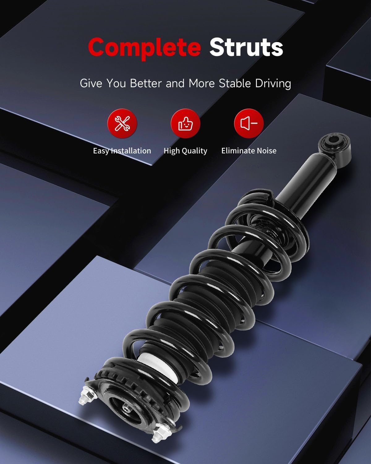 cciyu Rear Complete Struts shock and Struts Fits for Subaru Outback 2005 2006 2007 2008 2009 15920 172567 Quick Struts Assembly -2PCS