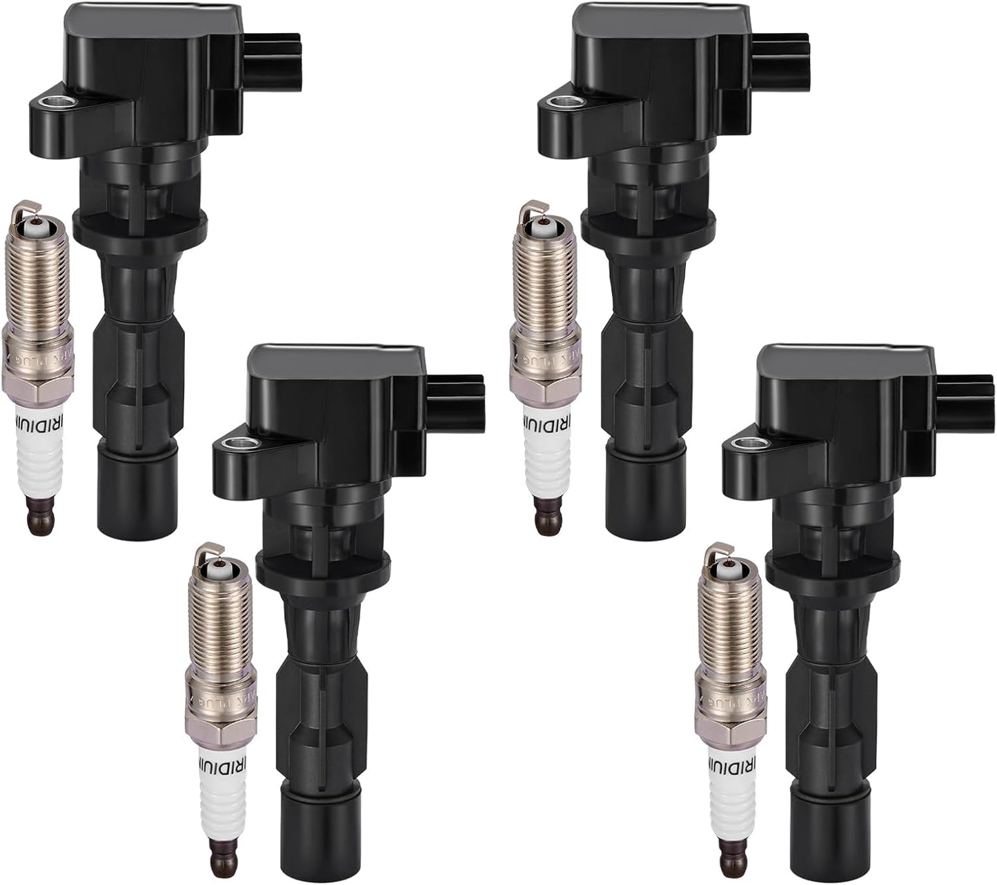 7-Pack UF835 Ignition Coils Compatible with Ford F-150 2018-2021/Mustang 2018-2020 5.0L V8 - Replaces for DG565, 5C2272, JR3Z12029A