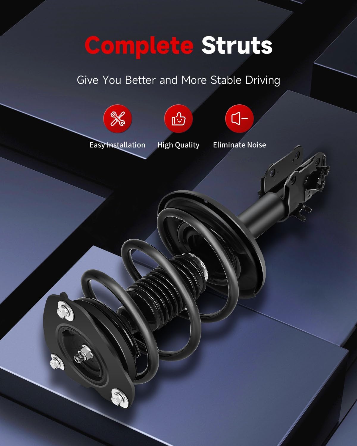 cciyu Struts Complete Struts Spring for 2008-2011 for Nissan Altima Struts Shocks for 172906 172905 front Struts