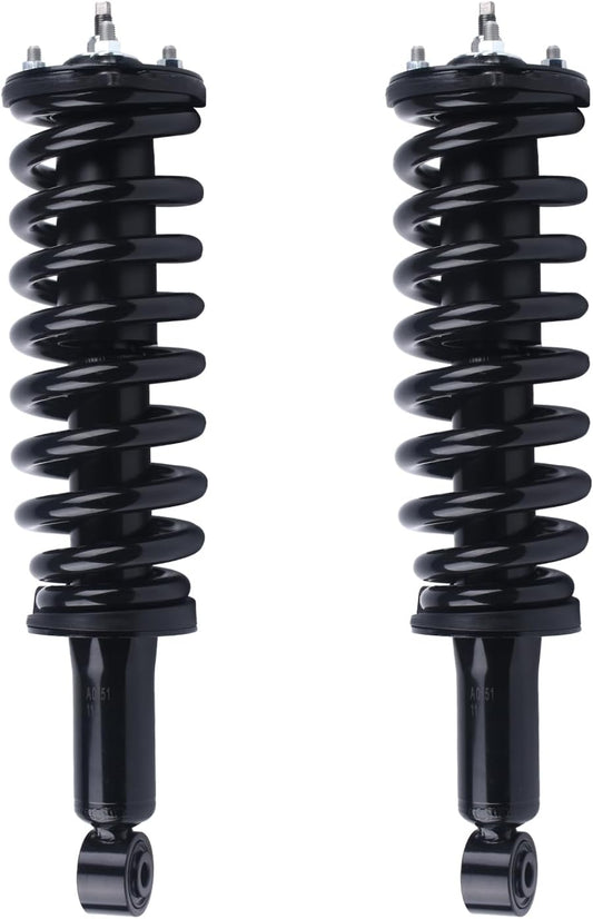 Autoround 171347L 171347R Front Complete Strut & Coil Spring Assembly Compatible with Toyota Tundra 2000 2001 2002 2003 2004 2005 2006, Both Driver Passenger Side