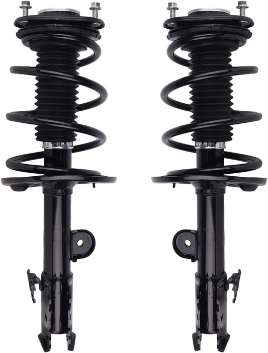 Autoround 172275 172276 Front Complete Shock Absorber Compatible with Toyota RAV4 2.4L 2006-2008, 2.5L 2009-2012, L4 Left & Right Struts with Coil Spring Assembly