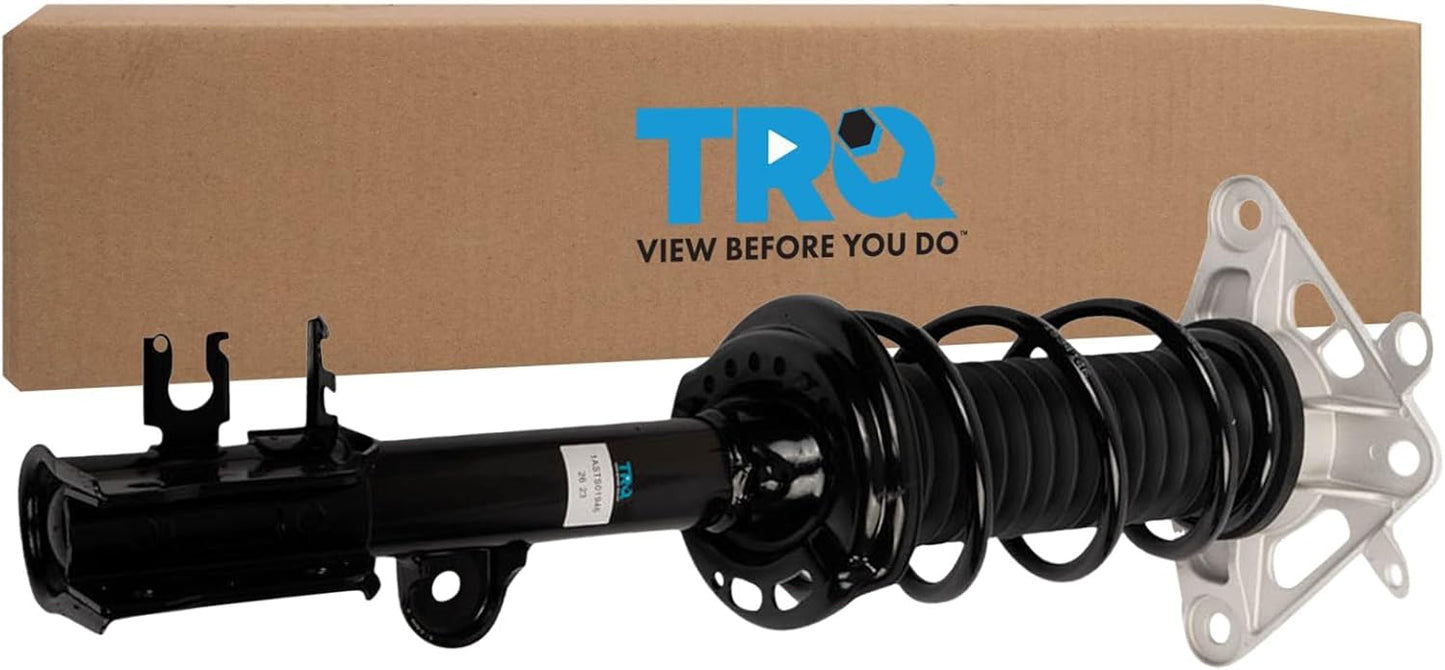 TRQ Front Left Complete Strut & Coil Spring Assembly Drivers Side Compatible with 2011-2017 Honda Odyssey