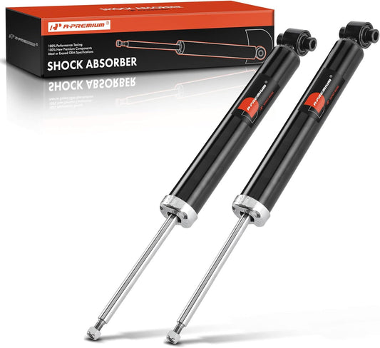A-Premium Rear Shock Absorbers Compatible with BMW 320i/xDrive, 328d/xDrive, 328i/xDrive, 330e, 330i/xDrive, 335i/xDrive, 340i/xDrive, 428i, 430i, 435i, 440i, 228i, 230i/xDrive