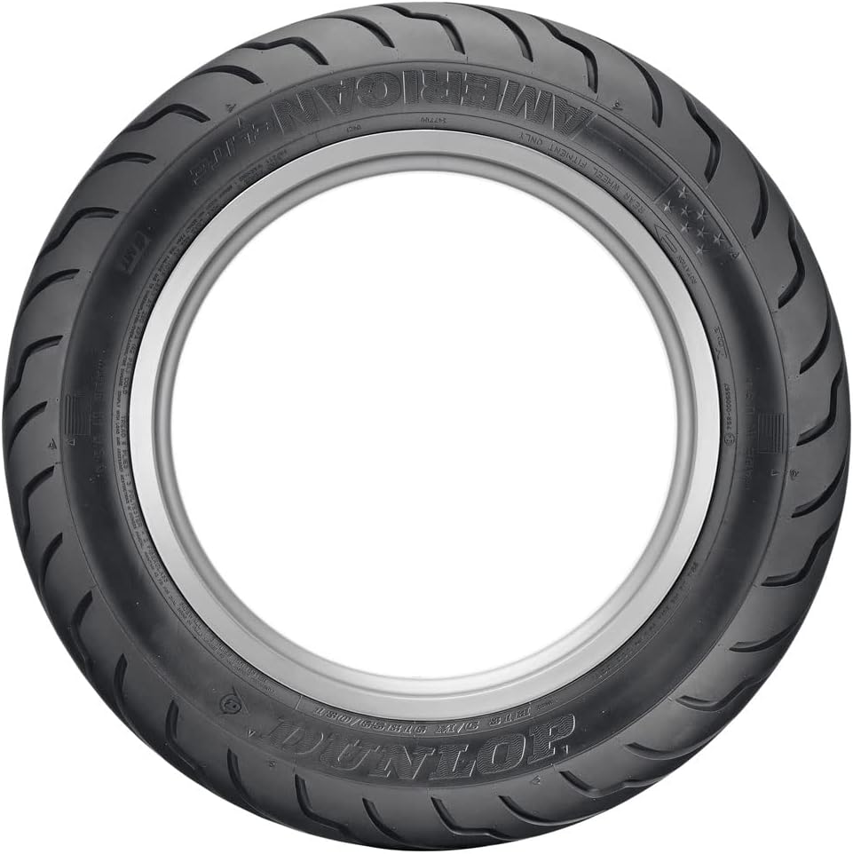160/70B-17 (73V) Dunlop American Elite Rear Motorcycle Tire Black Wall for Harley-Davidson Dyna Street Bob FXDB (ABS) 2012-2017