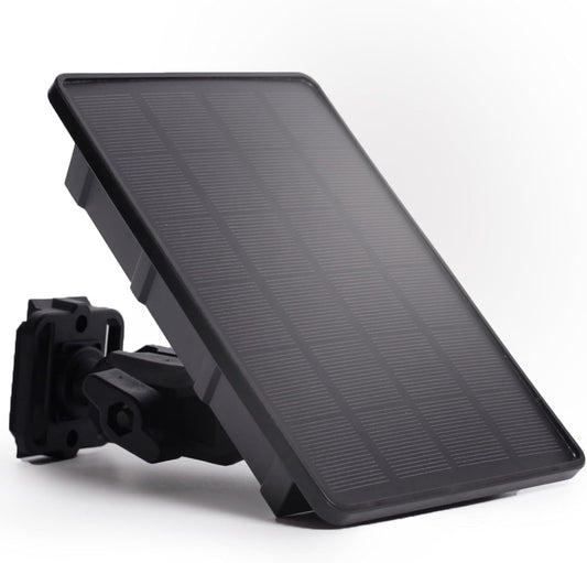 5V/12V Trail Camera Solar Panel - 4W Solar Panel Battery w/ 4400mAh Li-ion Battery, IP66 Waterproof Rated, Solar Battery Charger Kit for Game Cameras