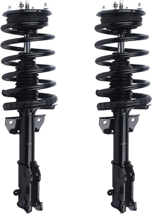 Autoround Front Pair Complete Strut & Coil Spring Assembly Compatible with Ford Mustang 2005 2006 2007 2008 2009 2010, 172138 (Set of 2)