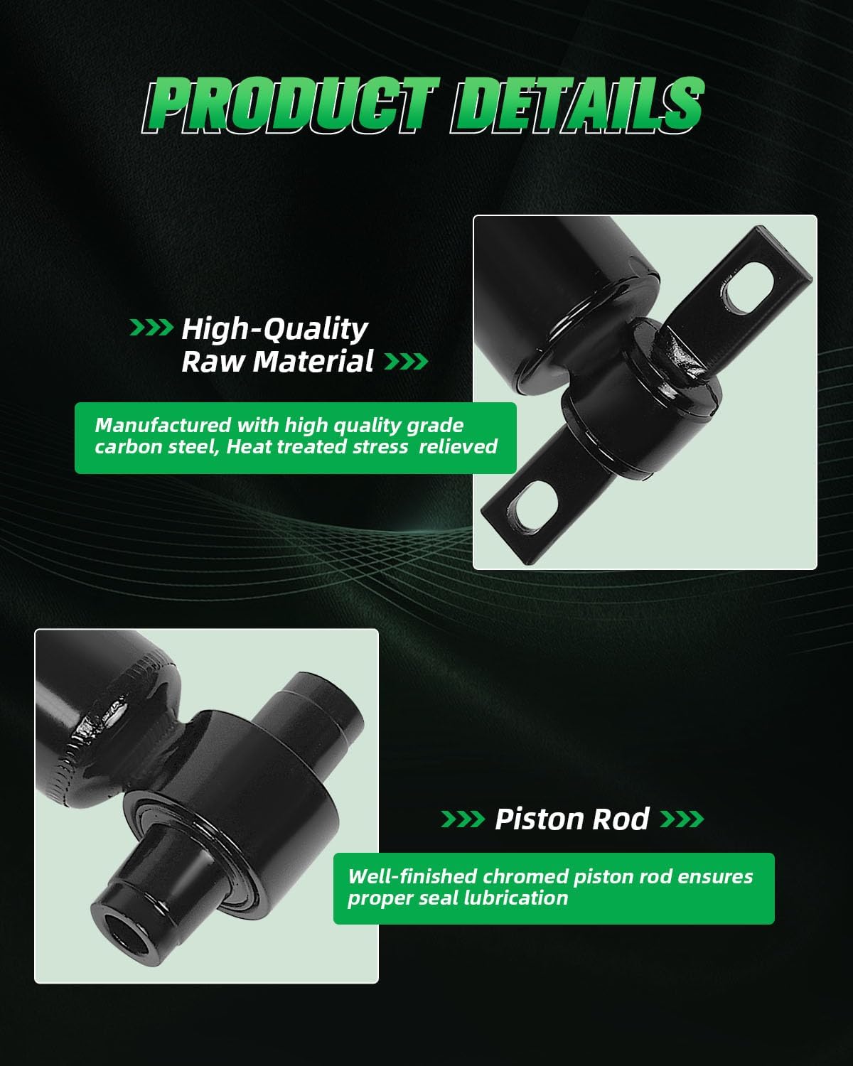 SCITOO - Rear Shock Absorber for Honda Fits 2009 2010 2011 2012 2013 2014 2015 for Honda Pilot Shocks 37339 Struts - 2Pc Set