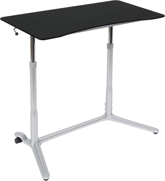 Calico Designs 51230 Sierra Height Adjustable Desk, Silver/Black 37.5 Inch