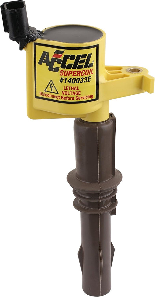 ACCEL 140033E SuperCoil Ignition Coil - Yellow, Individual