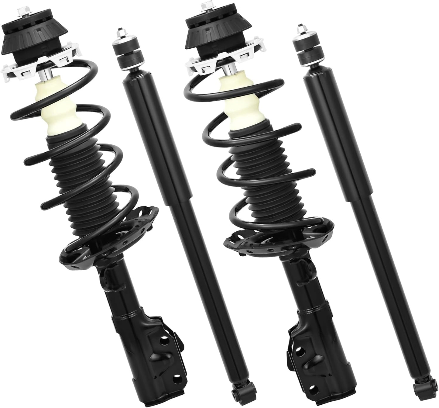 YITAMOTOR Front Complete strut Quick Struts Rear Shocks Assembly Compatible with 2014-2019 Sentra